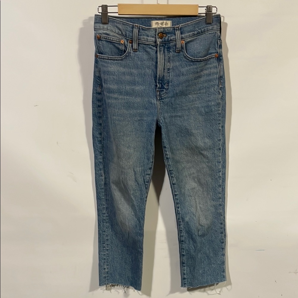 Madewell Light Blue Cropped Ankle Jeans